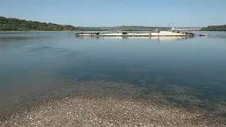 Los buques nazis que obstruyen el Danubio en Serbia