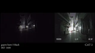 Foxeer Cat 2 Mini/Micro Night time footage (Gopro 5 HD video for reference)
