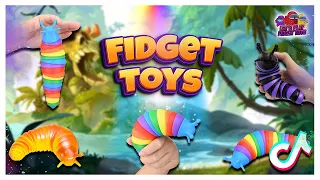 🐌 New Slug fidget toys pop it tiktok compilation 74