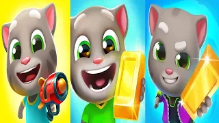 TALKING TOM GOLD RUN 1 VS TALKING TOM GOLD RUN 2 VS  Talking Tom Blast Park  TALKING TOM GAMEPLAY