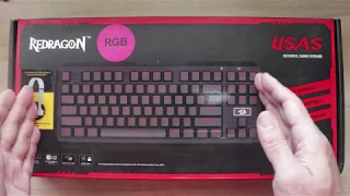 Redragon K553-RGB USAS (First Impressions)