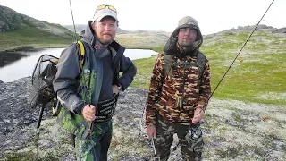 В краю заполярных озёр. РЫБАЛКА на Кольском полуострове. Ловля кумжи на спиннинг