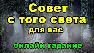 Совет от умерших сейчас для Вас. Онлайн гадание.