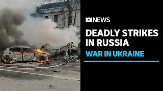 Russia blames Ukraine as 18 killed in shelling on Belgorod city | ABC News