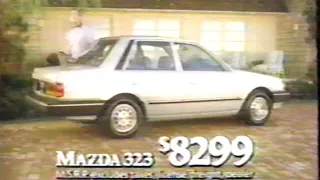 1987 Mazda 323 Commercial with James Garner