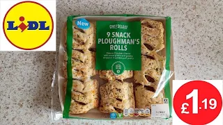 LIDL NEW Snack Ploughman's Rolls Pastry All Gone