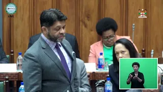 Fijian Attorney-General updated Parliament on FNU-Monash University Climate Change Research Centre.