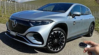 2023 Mercedes-Benz EQS 580 4MATIC SUV | Luxury Electric SUV | Exterior, Interior & Hyperscreen