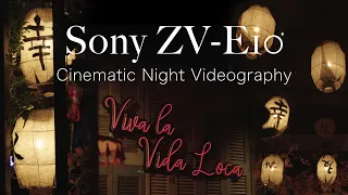 SONY ZV-E10 Low Light Test 4K (with Tamron 17-70mm f2.8)