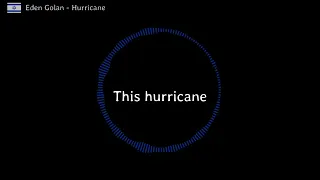 Eden Golan - Hurricane lyrics (Esc2024 Israel🇮🇱)