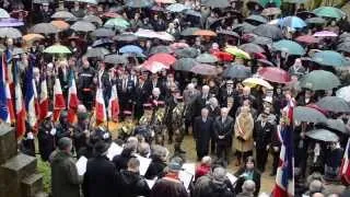 Le Chant des Partisans at Pont Las Veyras, France (near Payzac) 16 fev 2014