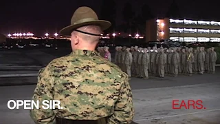 SSGT Nichols: Outside Working on DRILL as a Senior Drill Instructor.