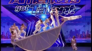 Diavolo: Danger & Acrobatic Group DEFY Human Nature | Auditions 2 | America’s Got Talent 2017