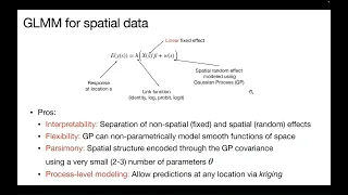 TIES 2023 Session 6 Machine Learning for Geospatial Modeling, Abhi Datta, Johns Hopkins University