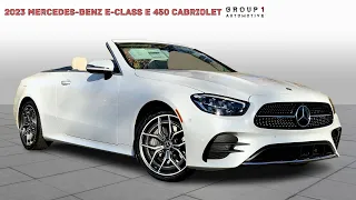 2023 Mercedes-Benz  E-Class E 450 Cabriolet | Video tour with Sydney