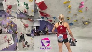 Janja Garnbret Climbs 6 Boulders At boulder+ Singapore