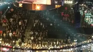 Honky Tonk Man singing at the WWE Hall of Fame 2019