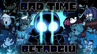 Bad Time but every turn a different character is used -- FNF BETADCIU