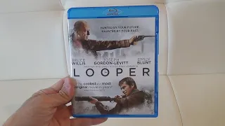 LOOPER BLU-RAY MOVIE CLOSE UP LOOK AND CUSTOMER REVIEW