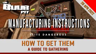 Elite Dangerous Odyssey: Manufacturing Instructions - How to Get them