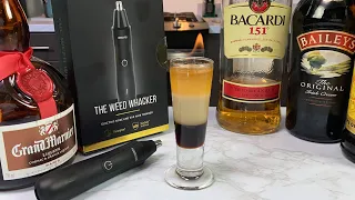 The Flaming B-52  Shot