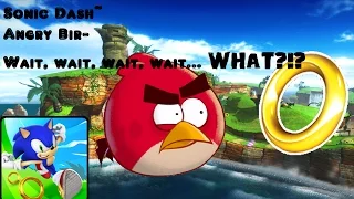 [Sonic Dash] Sonic Dash~ Angry Birds Dash Style?