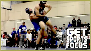 #1 Cody Merrill of Gilroy vs #2 Izak Nguyen of Overfelt | BVAL Wrestling