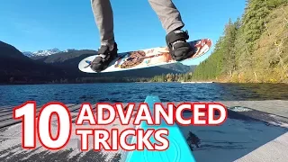 10 Advanced Snowboard Tricks - Training Board