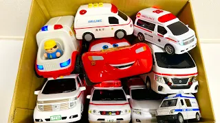 救急車のミニカー走る！緊急走行テスト！坂道走る！Ambulance miniature car run! Emergency driving test! Slope run!