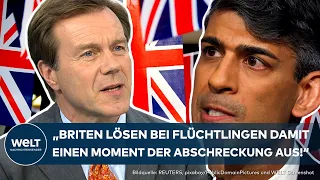 GROSSBRITANNIEN: "Maßnahme um illegale Migration zu reduzieren!" Premier Rishi Sunak greift durch!