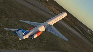 X-Plane 12 -Early Access - MD-82 - 4K Full Graphics