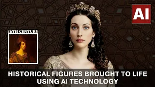 Portraits of Mahidevran, Empress Cixi, Marguerite de Valois and more Brought To Life Using AI!