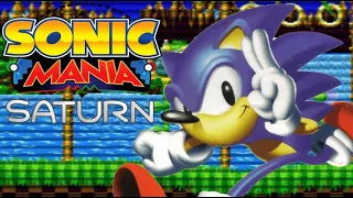 Sonic Mania - Saturn Edition