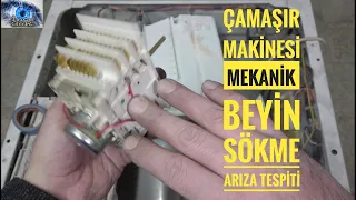 Çamaşır Makinesi Mekanik Beyin Sökme Arıza Tespiti #Beyin #çamaşır #makinesi #sökme