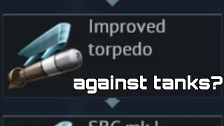 destroy a tank... by torpedo?