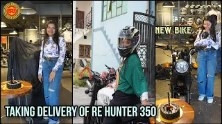 My New Bike Hunter350 🏍 | Accessories of Hunter350 | New Bike Delivery 2023 | Dehradun | Pigxo Vlogs
