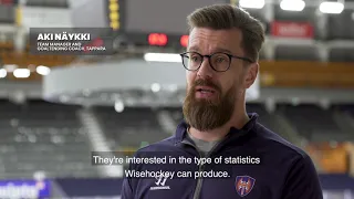 Why do ice hockey professionals value Wisehockey's automated real-time sports analytics?