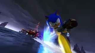 Sonic pulls an entire ship | Sonic Prime