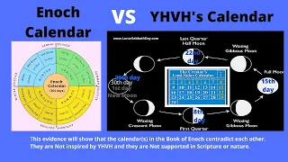Enoch Calendar VS YHVH's Calendar, Enoch Calendar Proven False