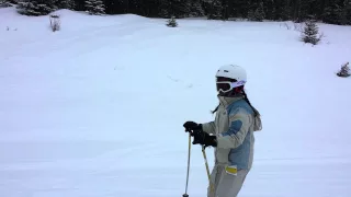 Spring skiing sunpeaks