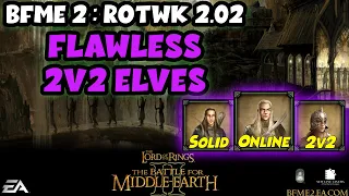 Higher Level Clean Elven 2v2 | Battle for Middle Earth 2 RotWK | LotR BfME2 RotWK 2.02 v8.4.0 | 2v2