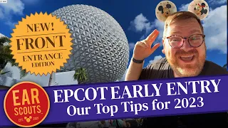 Our Best Tips for Early Entry at Epcot: Main Entrance Edition