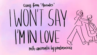 I Won't Say (I'm in Love) || Miraculous Ladybug Animatic