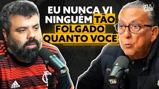 Galvão Bueno SENDO SINCERO DEMAIS com o Igor