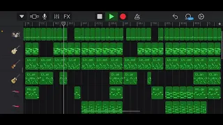 The first actual song i made on garageband