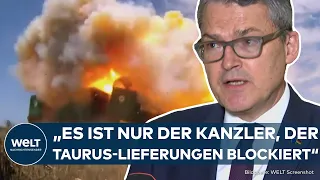 KEINE TAURUS FÜR DIE UKRAINE: Scholz "glaubt mehr an eine Zukunft Russlands mit Putin" – Kiesewetter