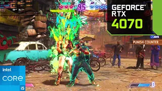 Street Fighter 6 Demo : RTX 4070 12GB : 2K Ultra Graphics