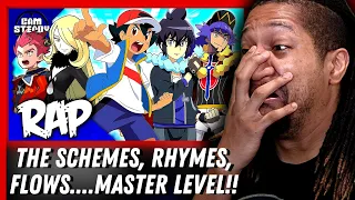 Reaction to POKEMON MASTERS 8 RAP CYPHER | Cam Steady ft. Rustage, Chi-chi, Shao Dow & More