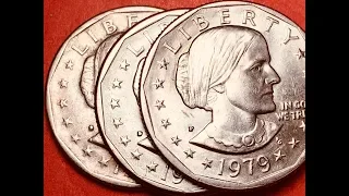 US 1979 Rare Susan B Type 2 Proof Dollar