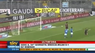 Brescia-Milan 0-1 Ampia Sintesi - SKY HD - All Highlights